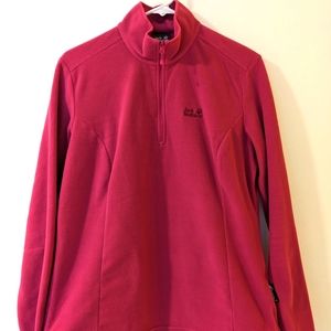 Jack wolfskin 1/4 zip fleece